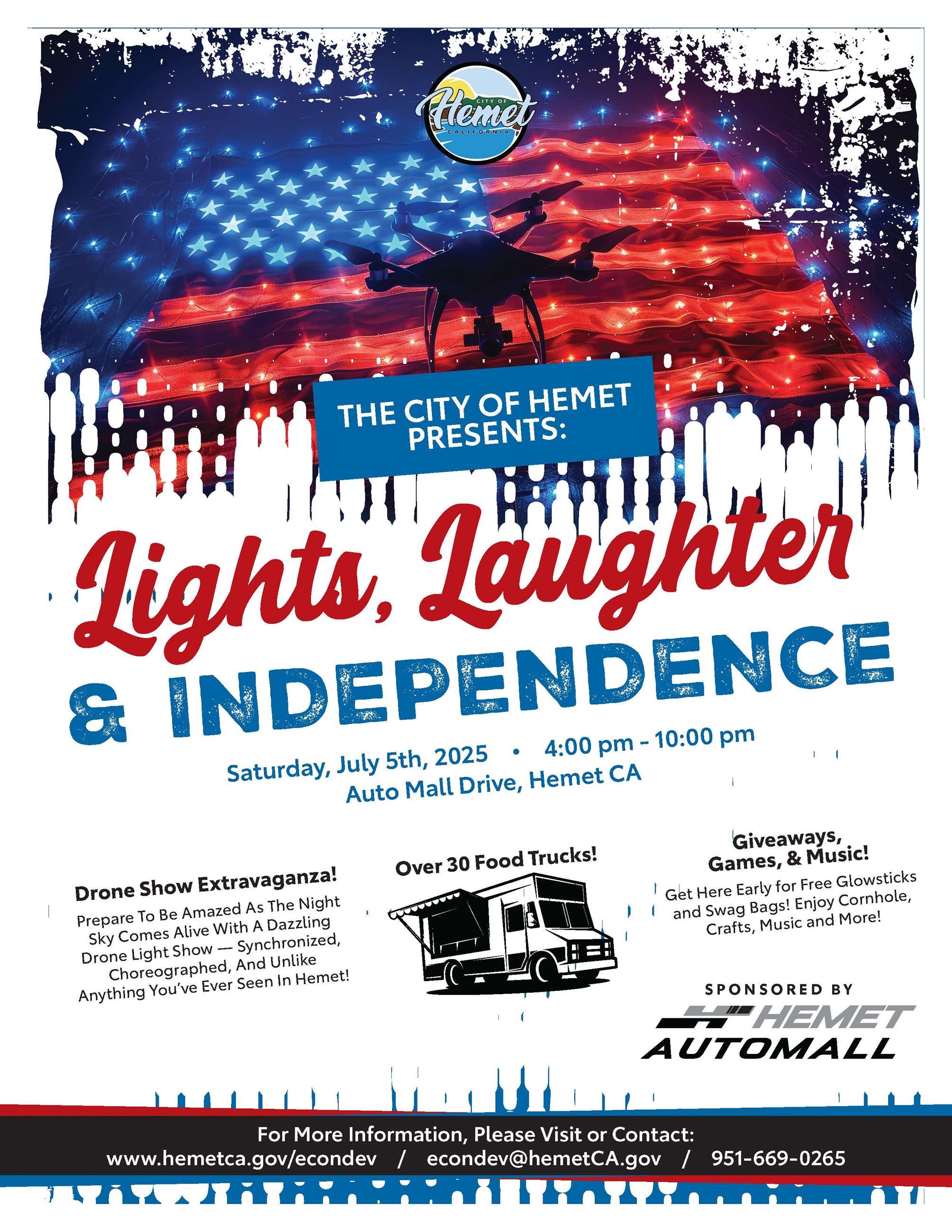 City of Hemet and Hemet Auto Mall Drone Show