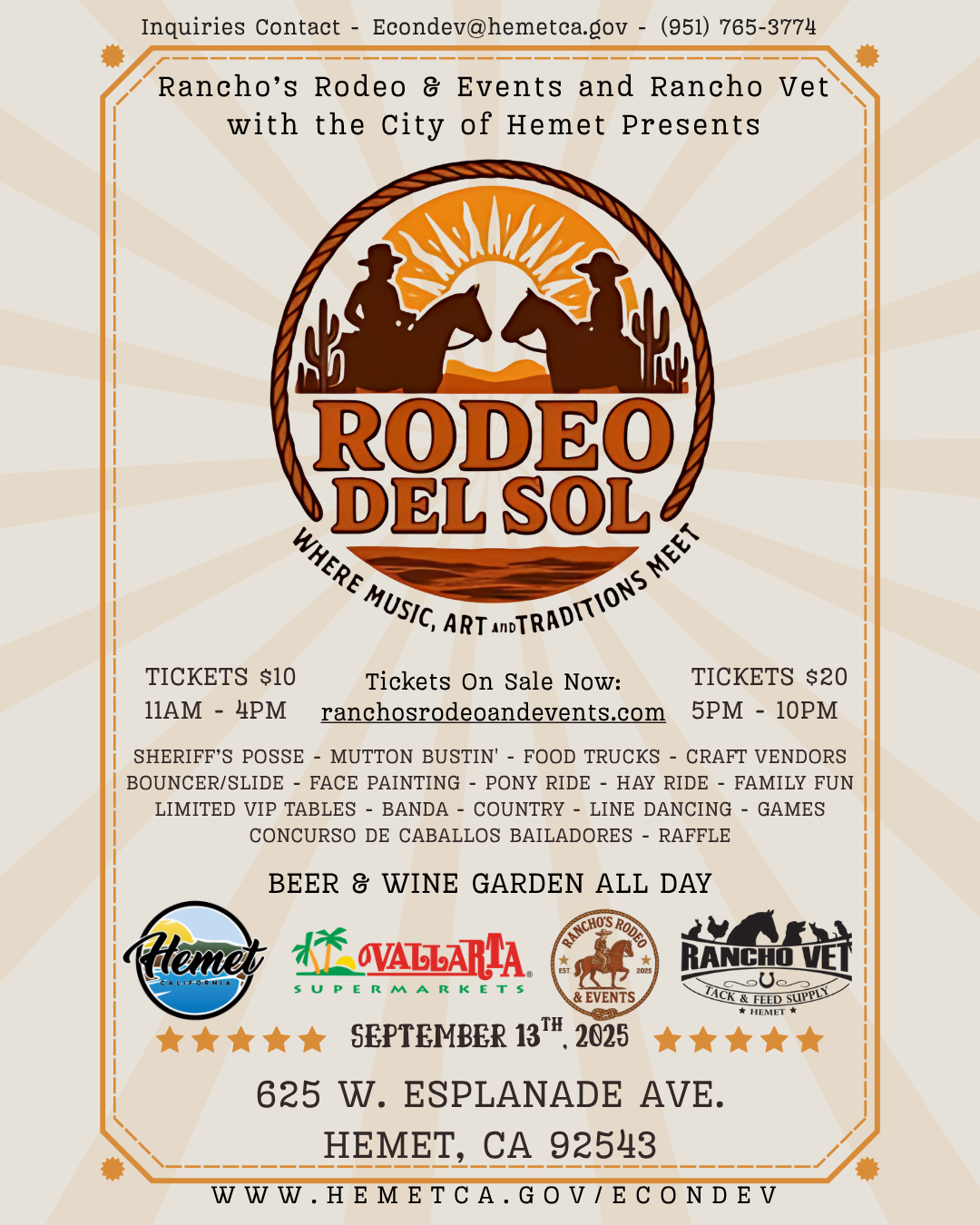 Rodeo Del Sol Flyer  (Instagram Post (45))
