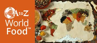 a to z world food database