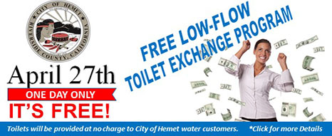 Free Low-Flow Toilet Exchange Program